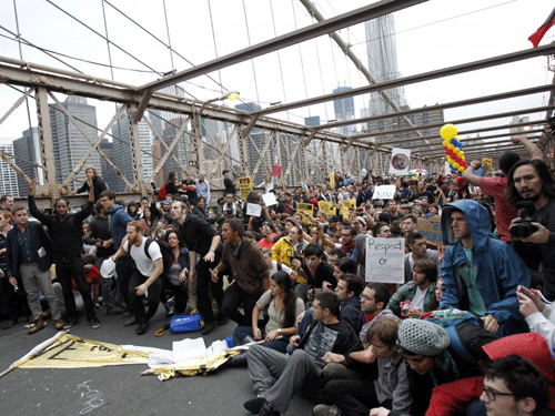 Foto Proteste New York (c) guardian.co.uk